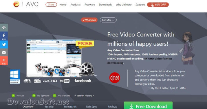 using any video convert free for mac to convert youtube videos